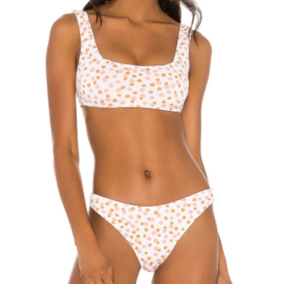 MINKPINK Other - MINKPINK | Sunny Reversible Pink Orange Bikini